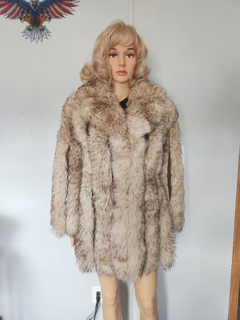#767 Lamb fur coat